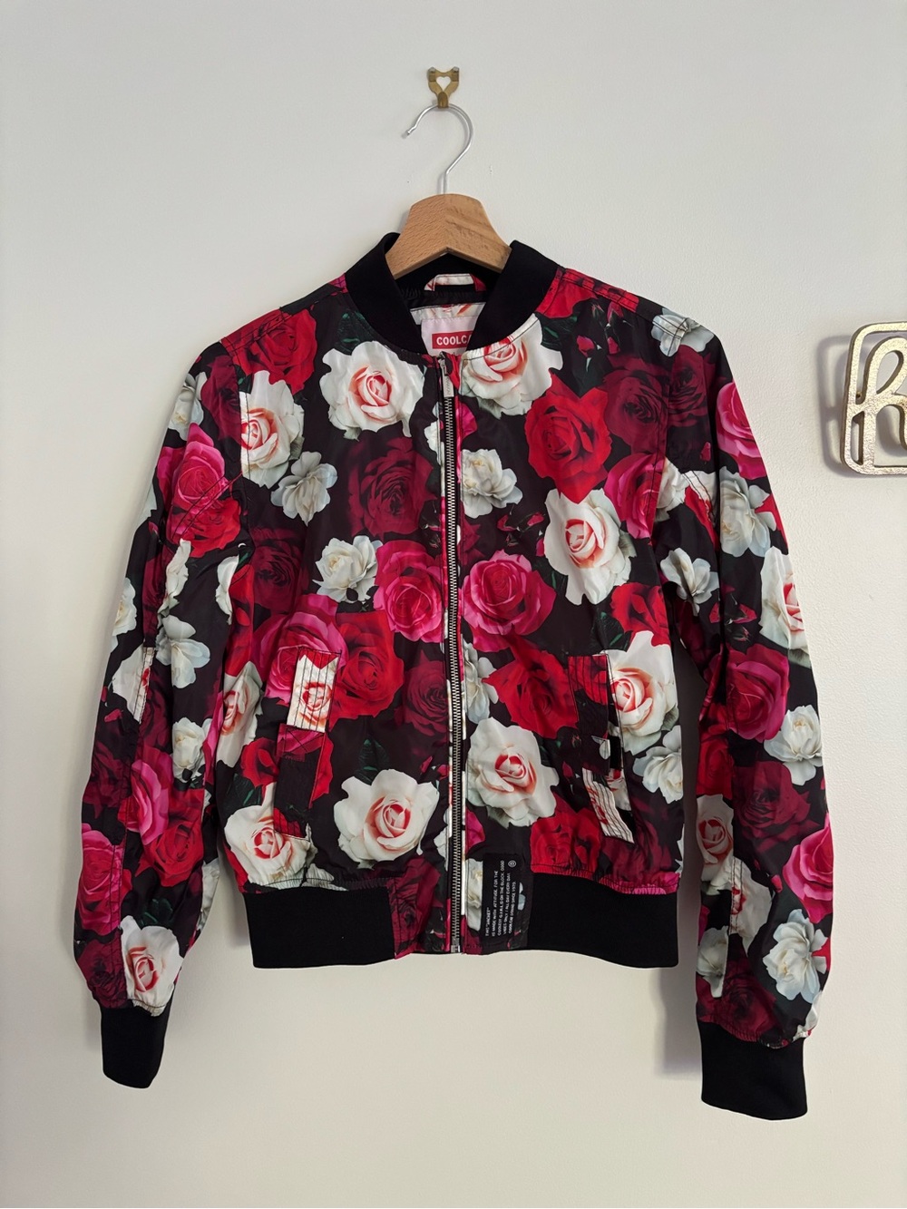 Coolcat Floral Bomber Jacket Youth 14